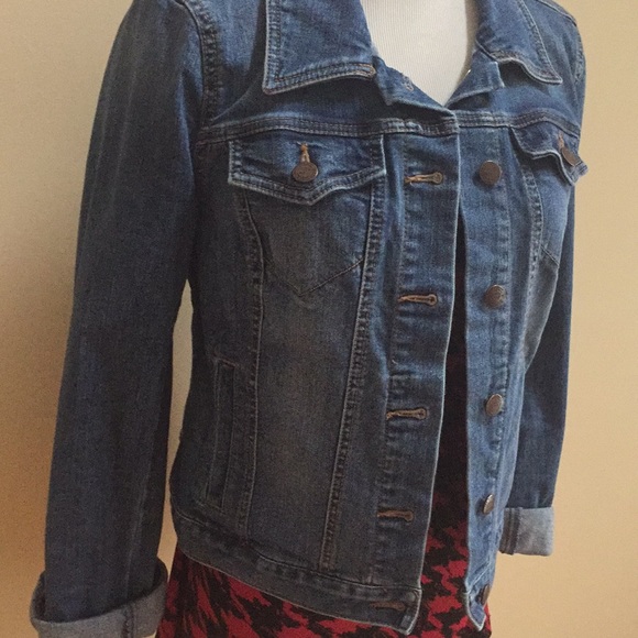 LOFT Jean Jacket Small - Picture 3 of 10